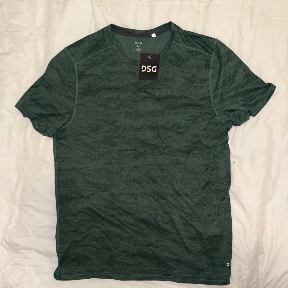 DSG Men's Camouflage Green Tee